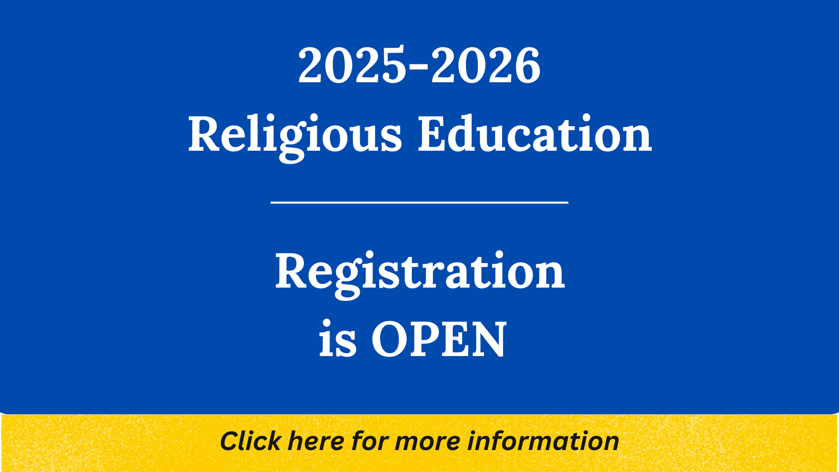 2025 2026 Registration