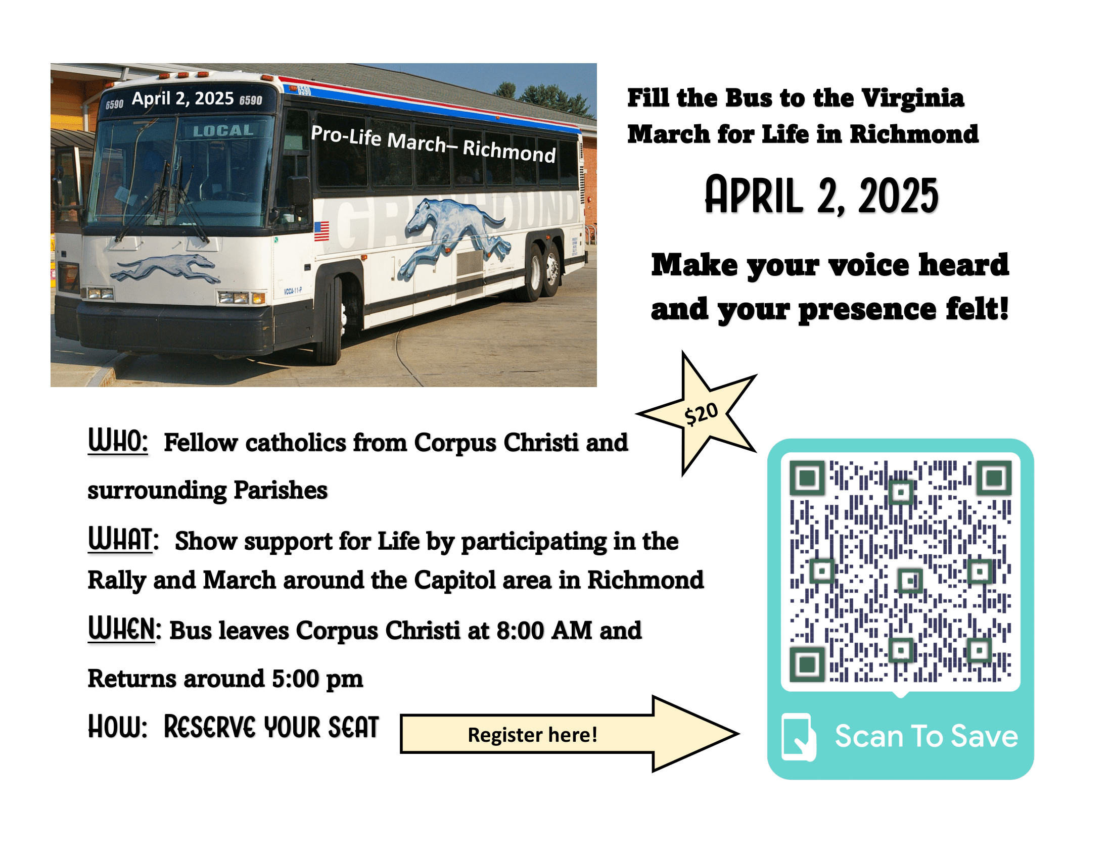 2025 April ProLife Bus flier 1