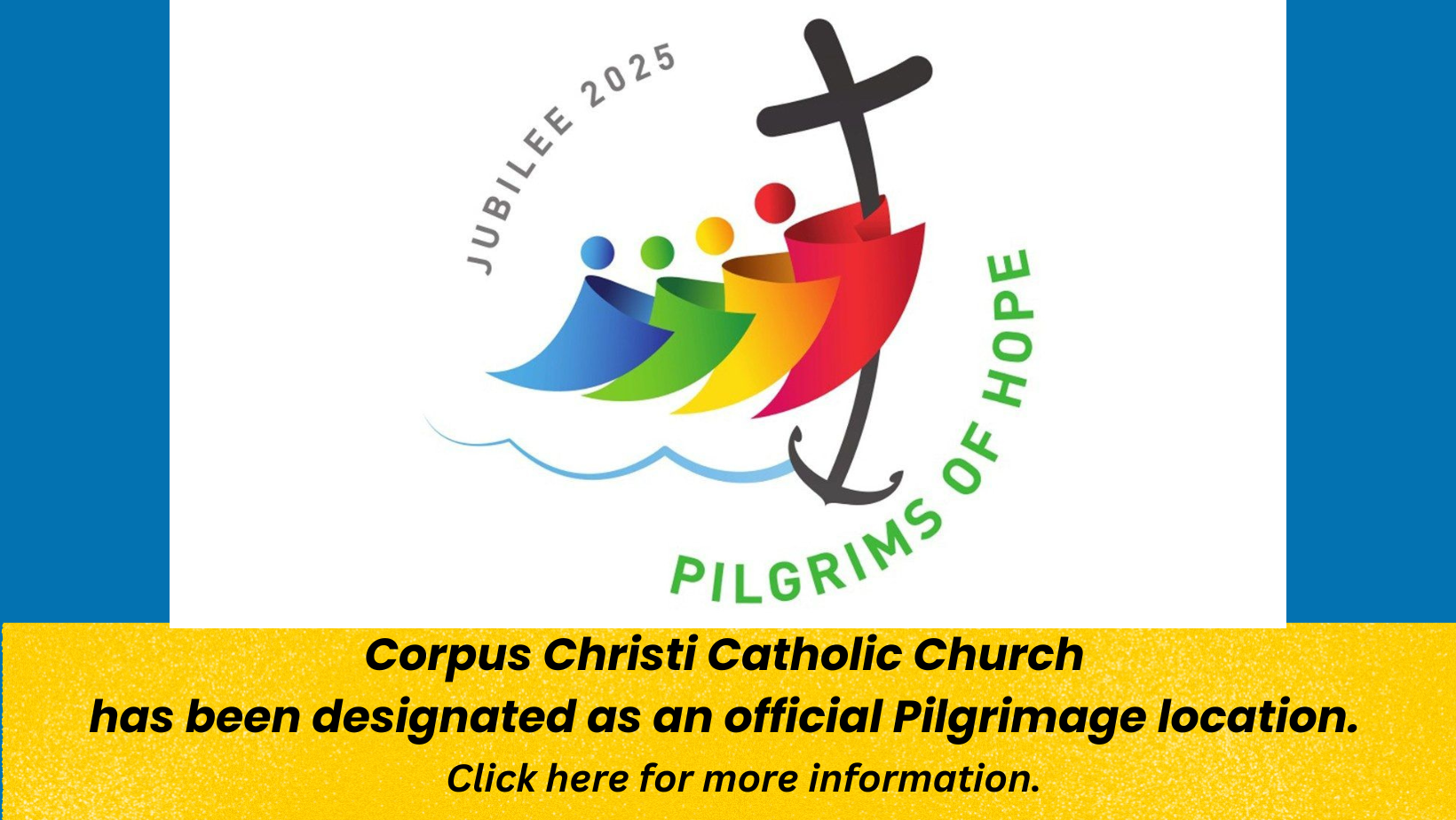 Pilgrims of Hope Homepage Tile